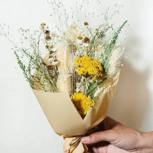 NEW! Petite Dried Flower Bouquet by Idlewild Floral Co.