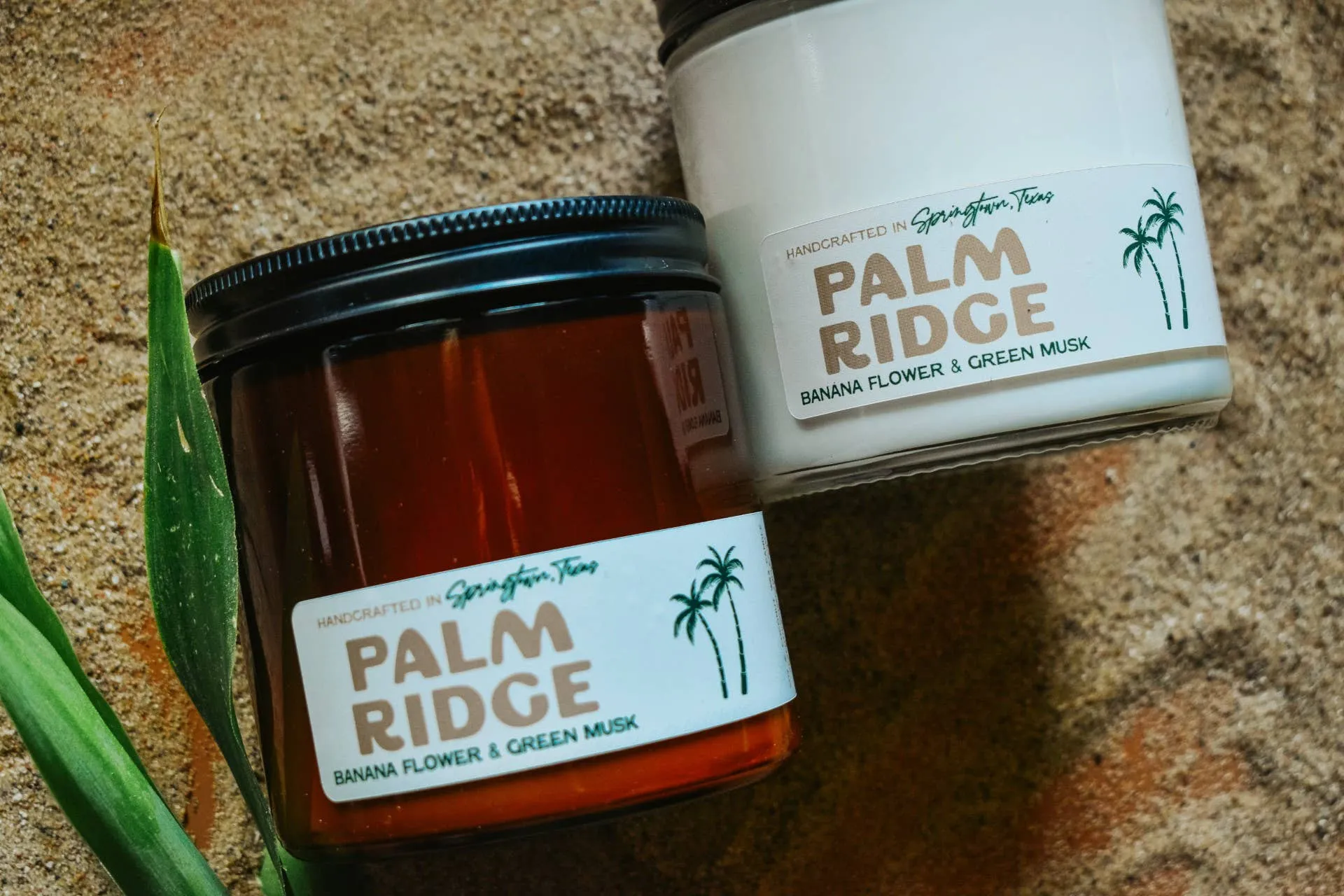 PALM RIDGE - Banana Flower & Green Musk Candle