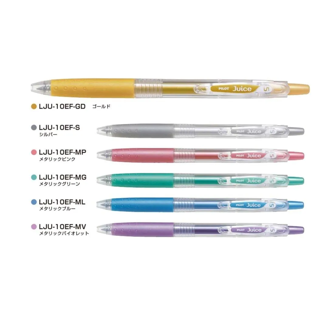 PILOT LJU-60EF-P-S6/ LJU-60EF-M-S6/ LJU-60F-6CK 0.5mm Juice Pen sets