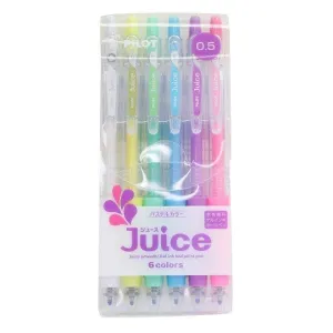 PILOT LJU-60EF-P-S6/ LJU-60EF-M-S6/ LJU-60F-6CK 0.5mm Juice Pen sets