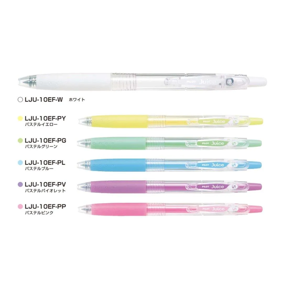 PILOT LJU-60EF-P-S6/ LJU-60EF-M-S6/ LJU-60F-6CK 0.5mm Juice Pen sets