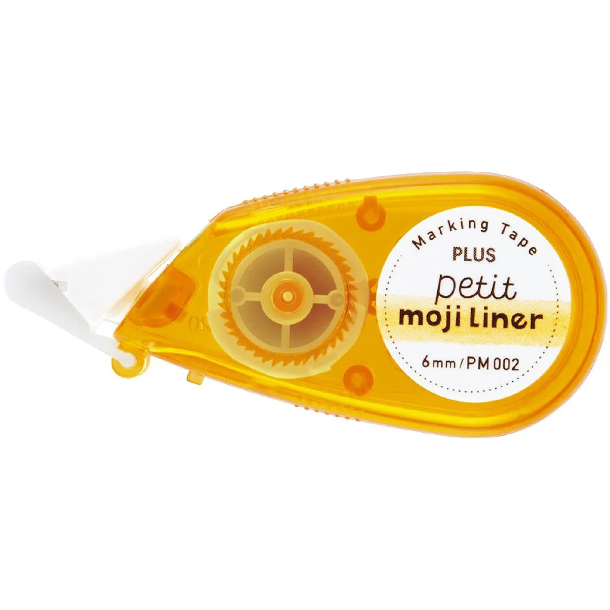 PLUS DC-036PM-3 Marker correction tape Fluorescent stand-up tape yellow