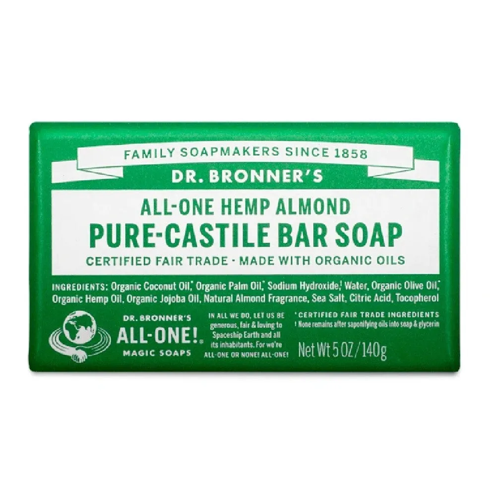 Pure Castile Bar Soap - Almond