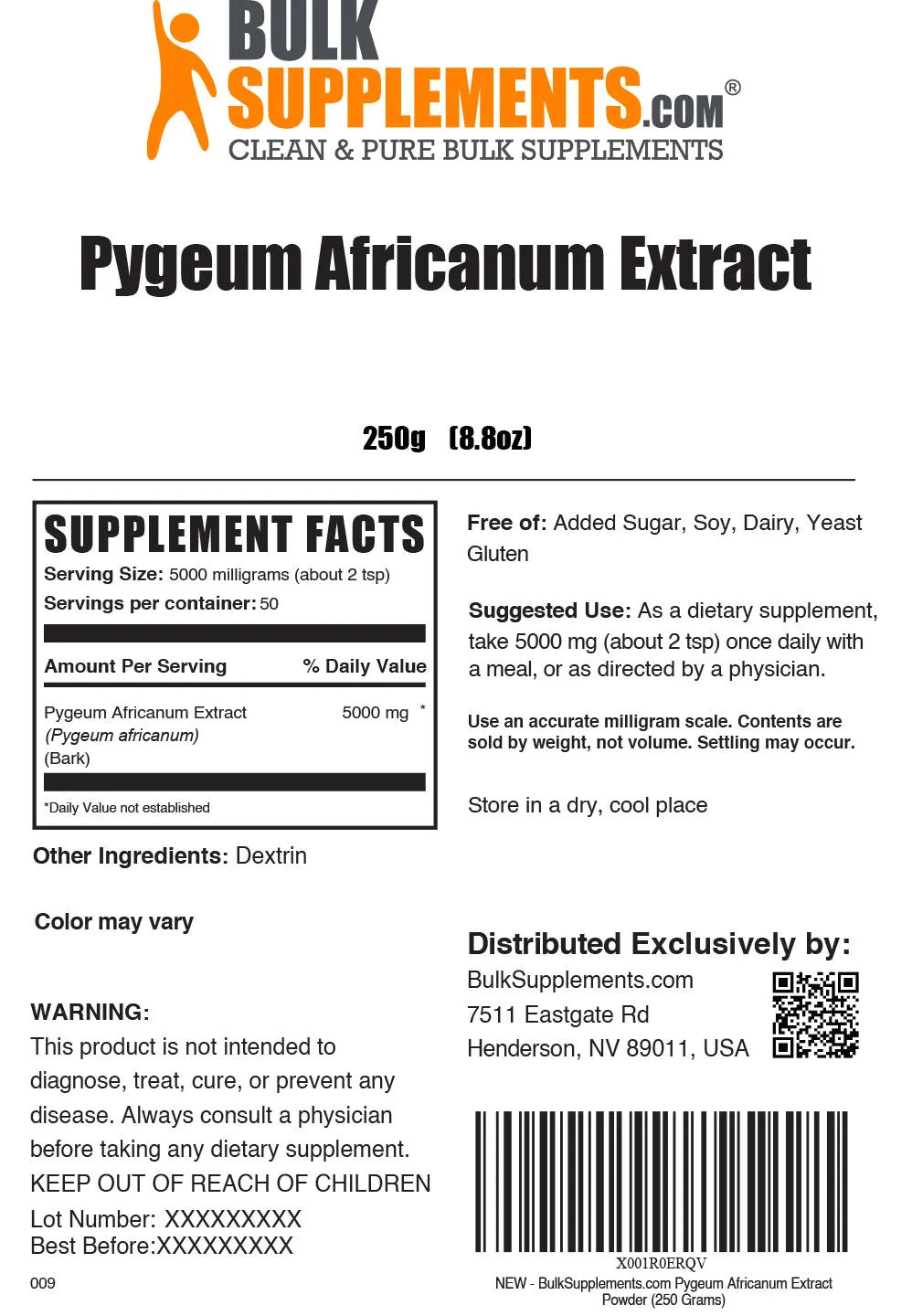 Pygeum Africanum Extract Powder