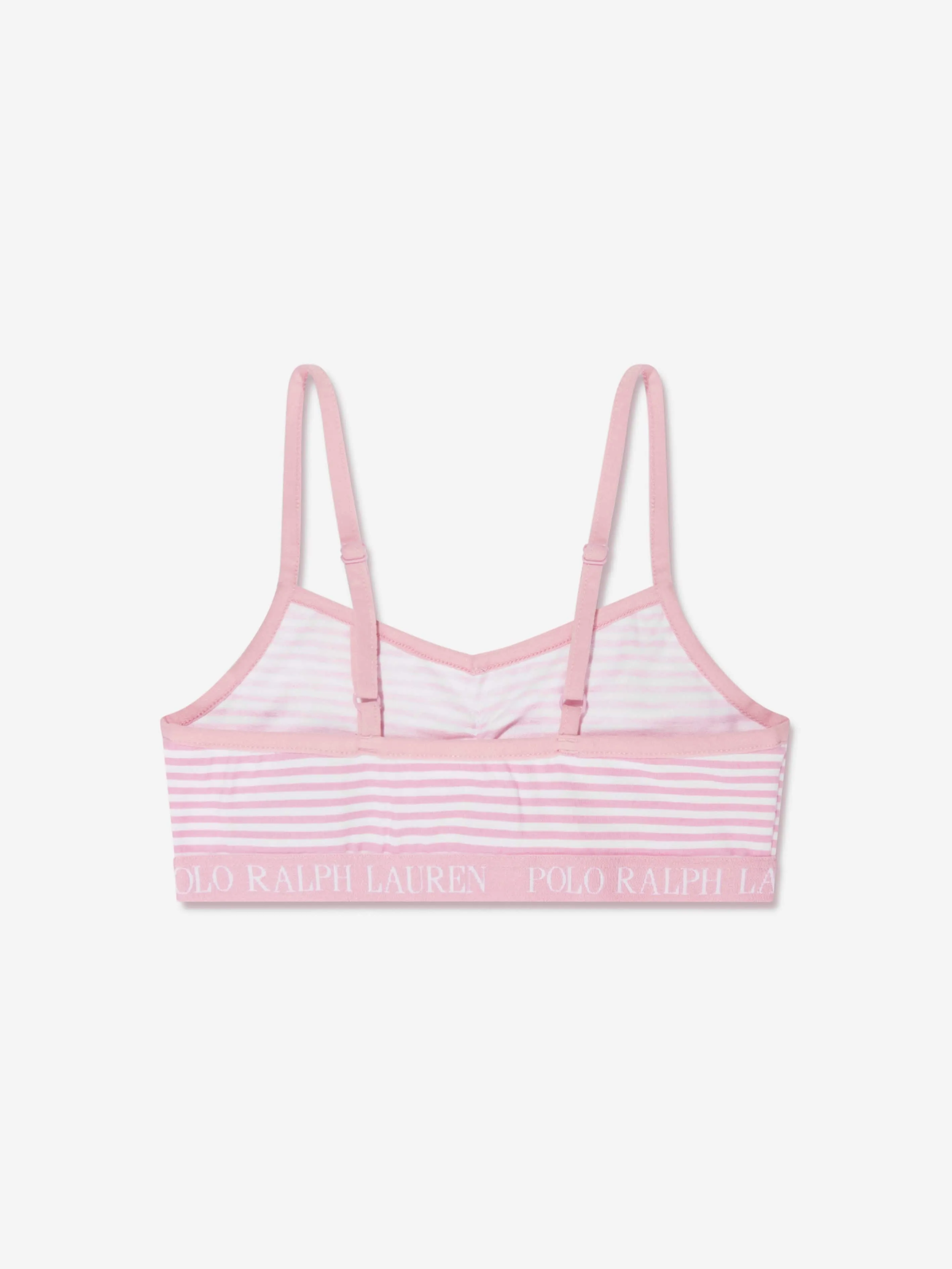 Ralph Lauren Girls 2 Pack Bralette Set in Pink