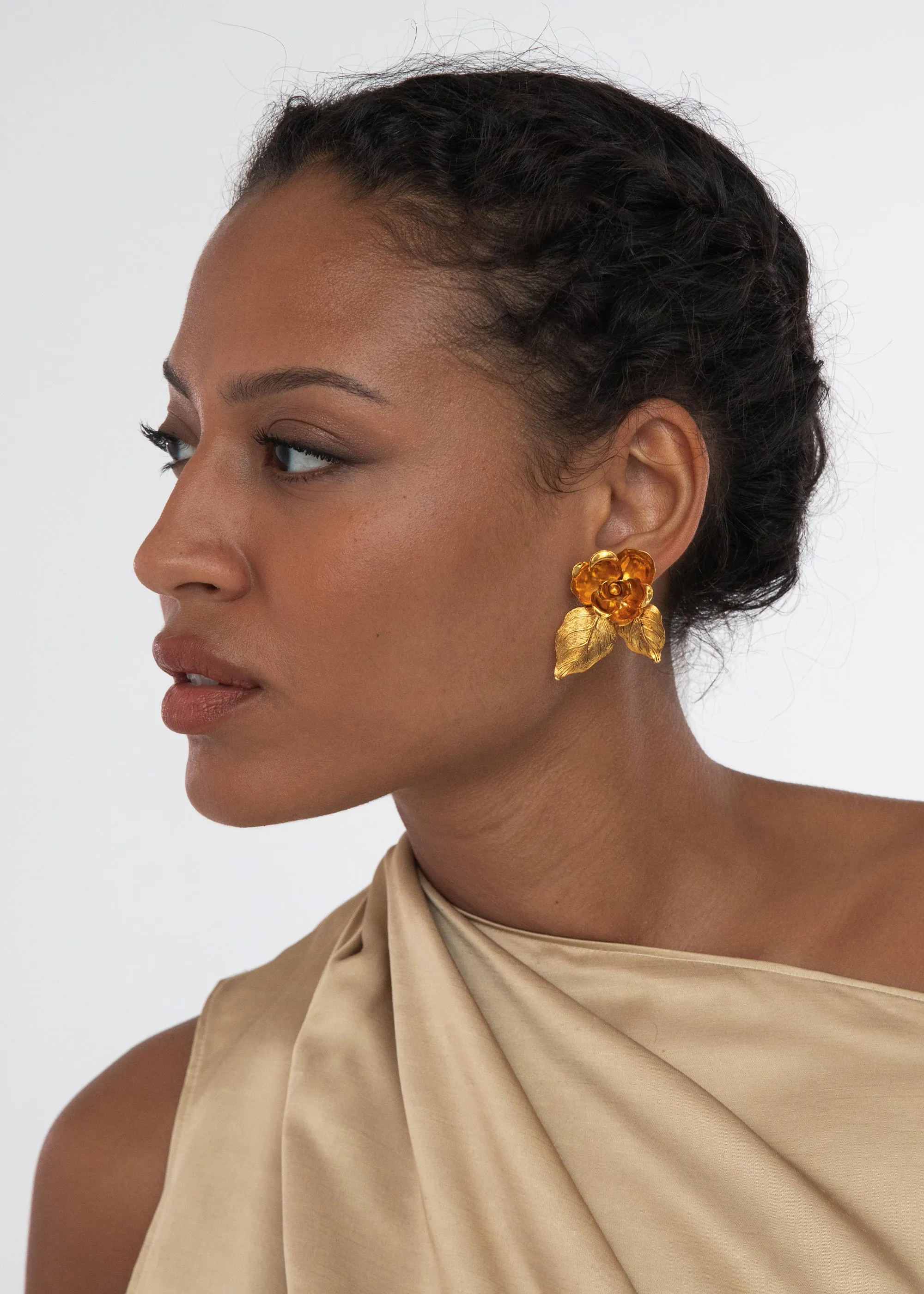 Rosalia Earrings -- Gold