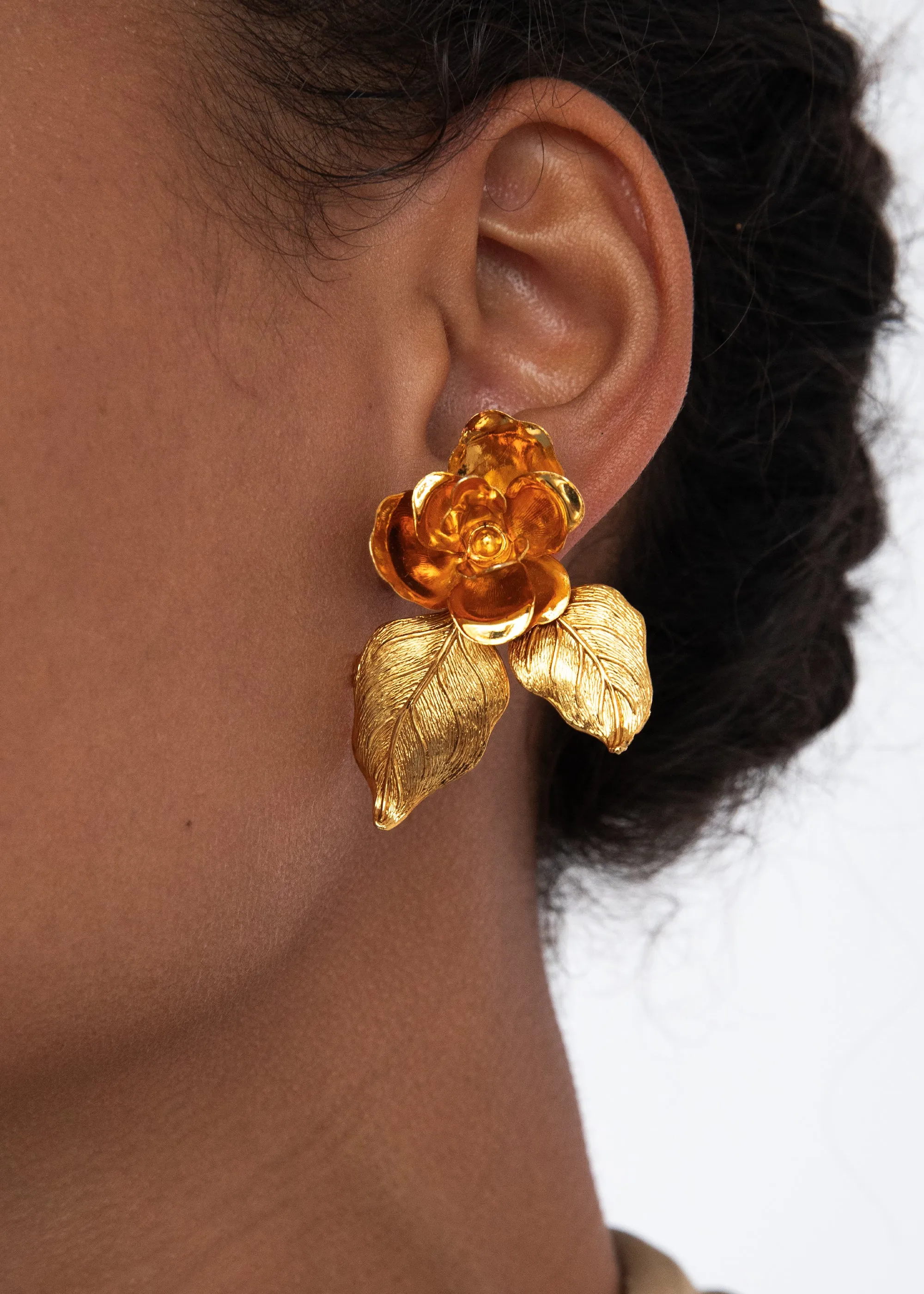 Rosalia Earrings -- Gold