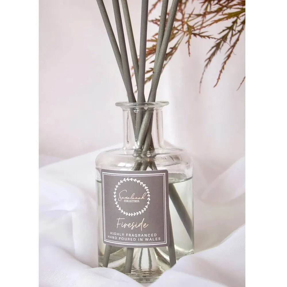 Samalanah Collection Reed Diffuser Fireside