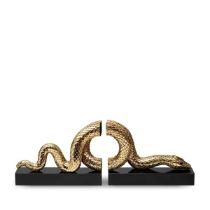 Snake Bookend Set (2 Piece Set)