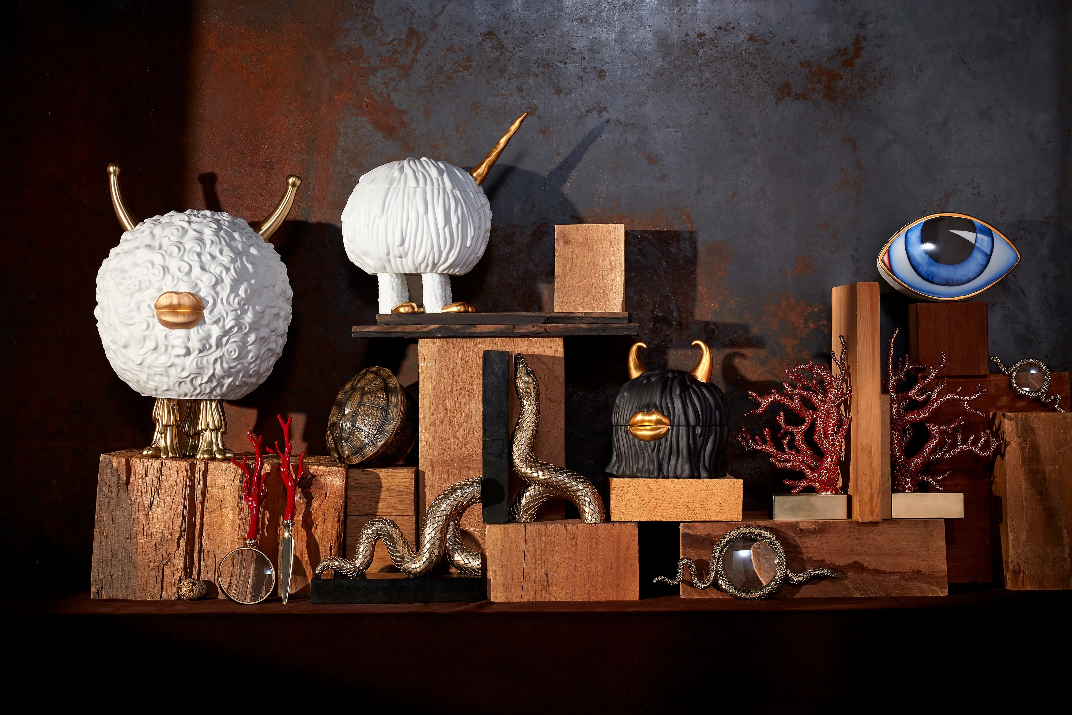 Snake Bookend Set (2 Piece Set)