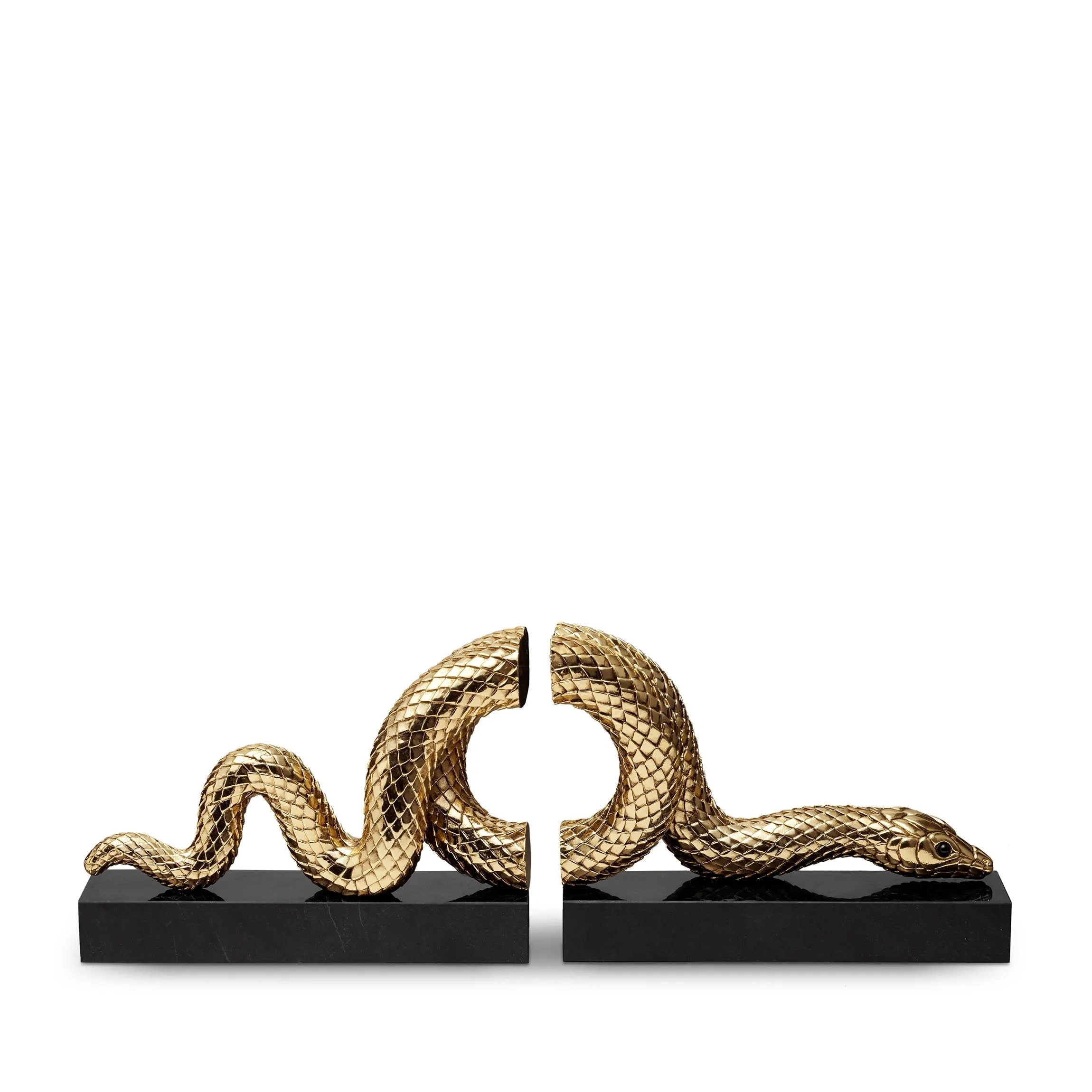 Snake Bookend Set (2 Piece Set)