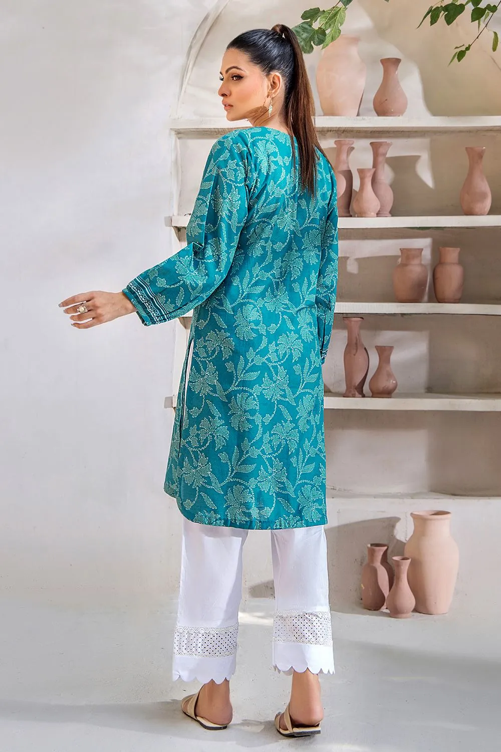 Stitched Self Jacquard Shirt DR-2304