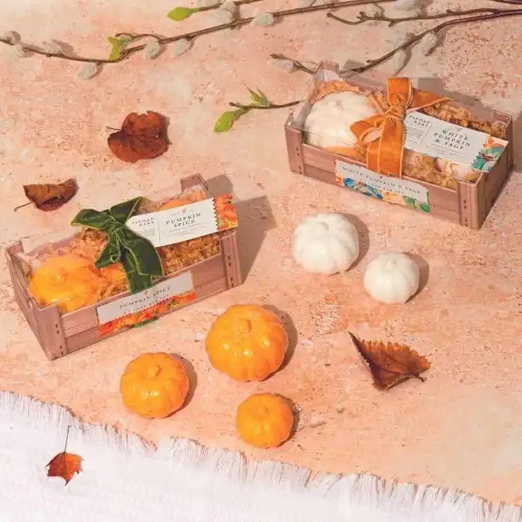 The Somerset Toiletry Co Pumpkin Spice Soap Set (Pack of 3)