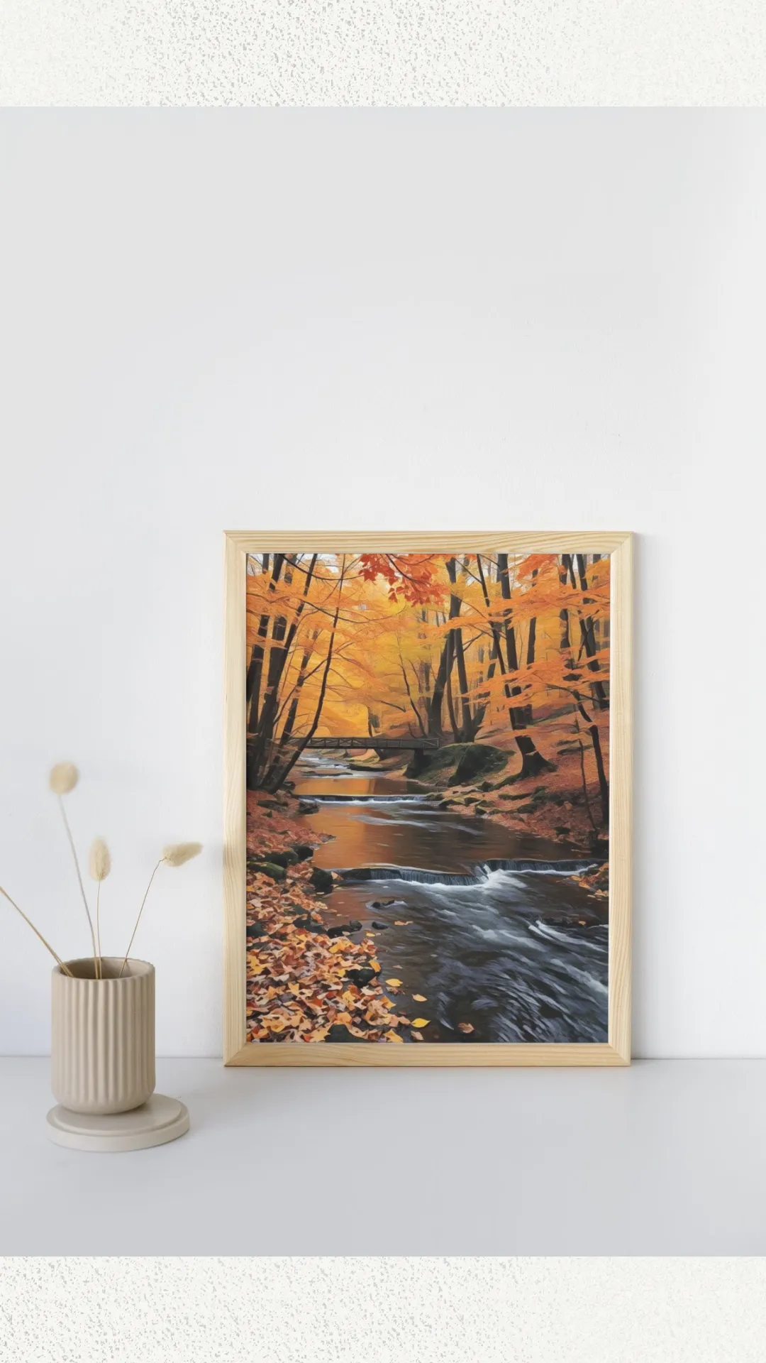 Whispers of Autumn's Flow – Digital Download – Original Artwork