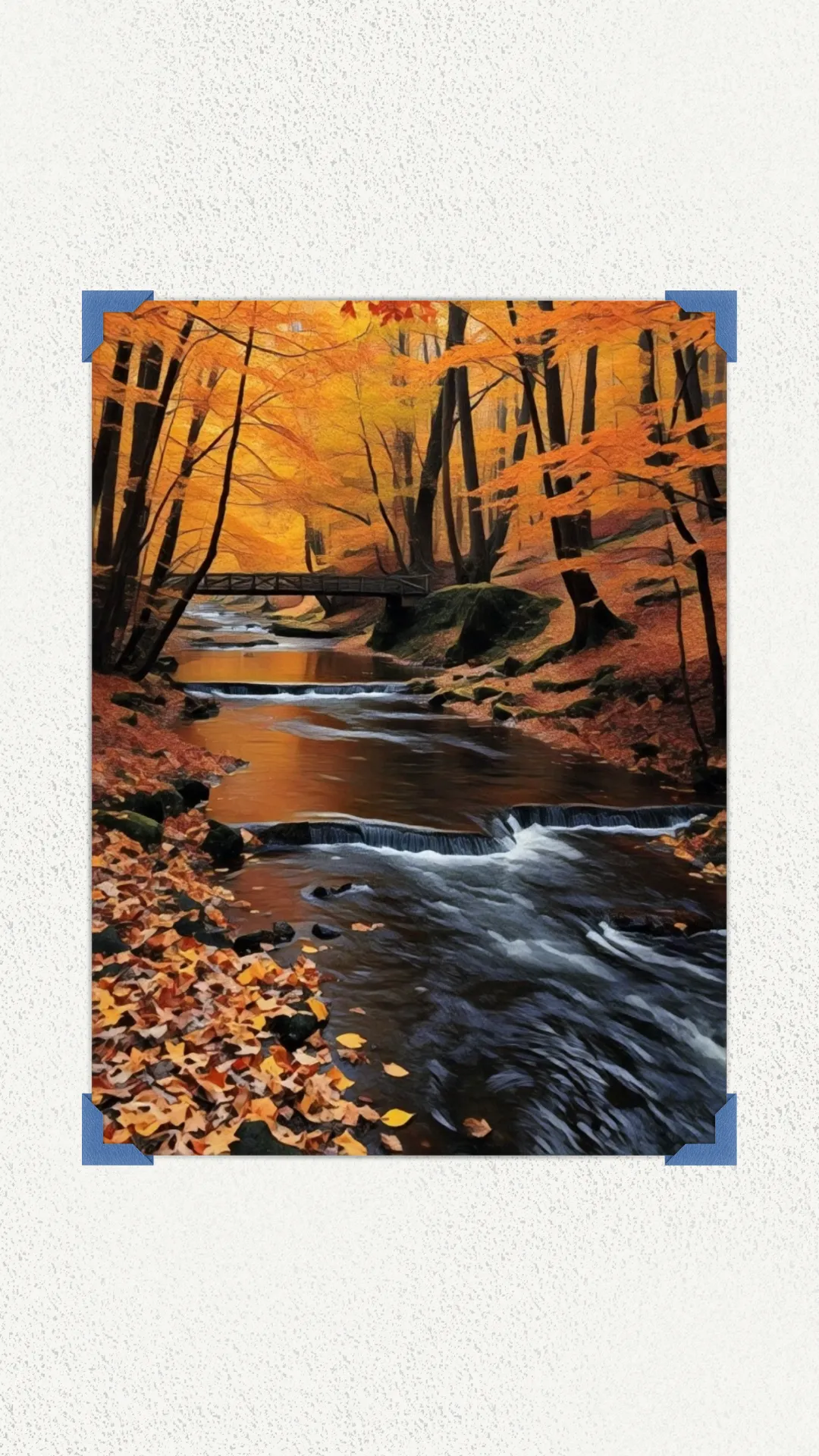 Whispers of Autumn's Flow – Digital Download – Original Artwork