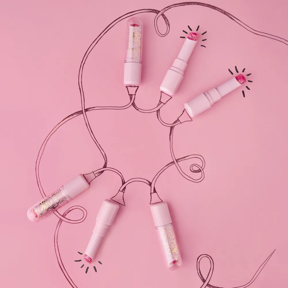 xmas KiSSES tinting lip glow